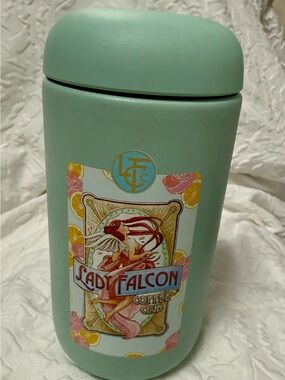 Fellow Lady Falcon Coffee Club San Francisco Metal Thermos 12 oz BPA Free